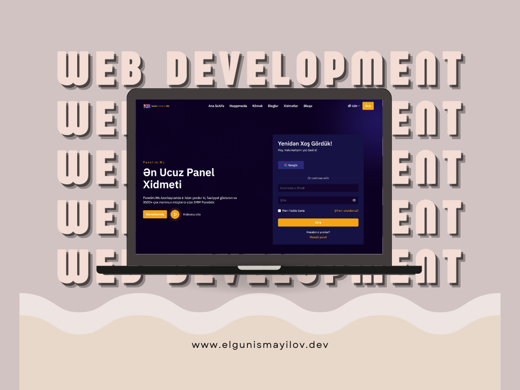 SMM Panelinin Web Saytı